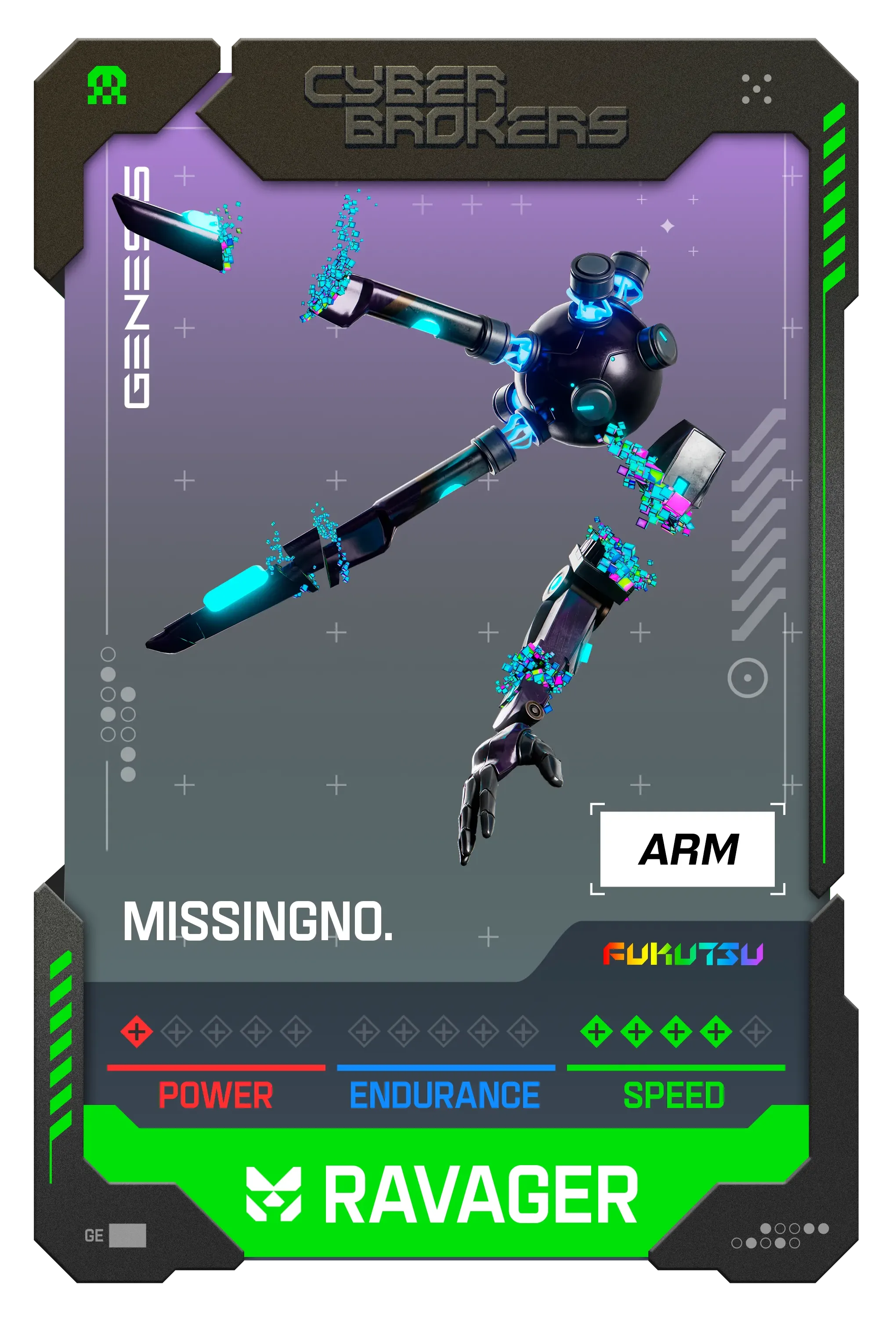 MissingNo. Ravager Arm 