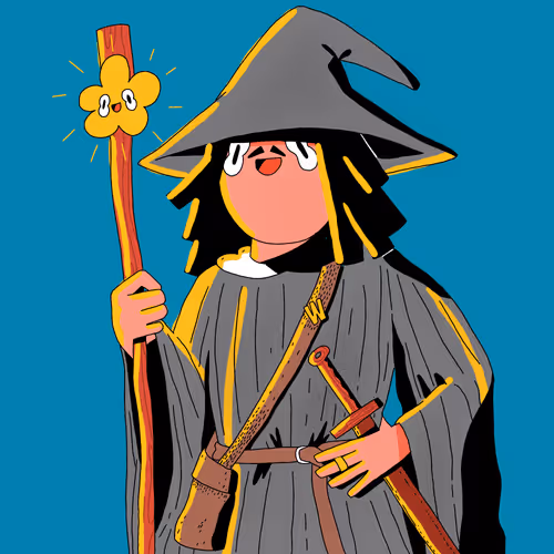 Wendy as Grey wizard