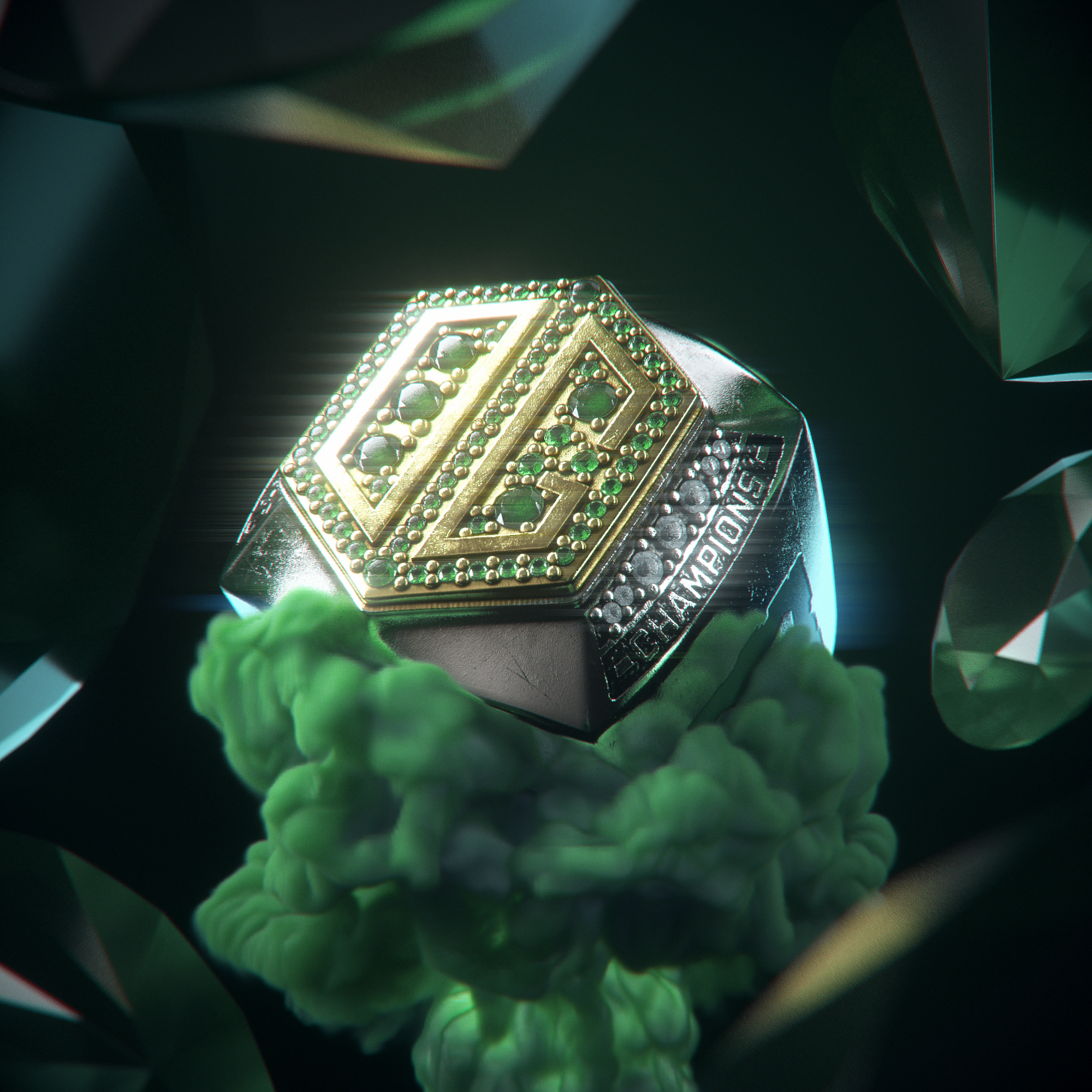 Green Dota 2 Ring Still #44/120