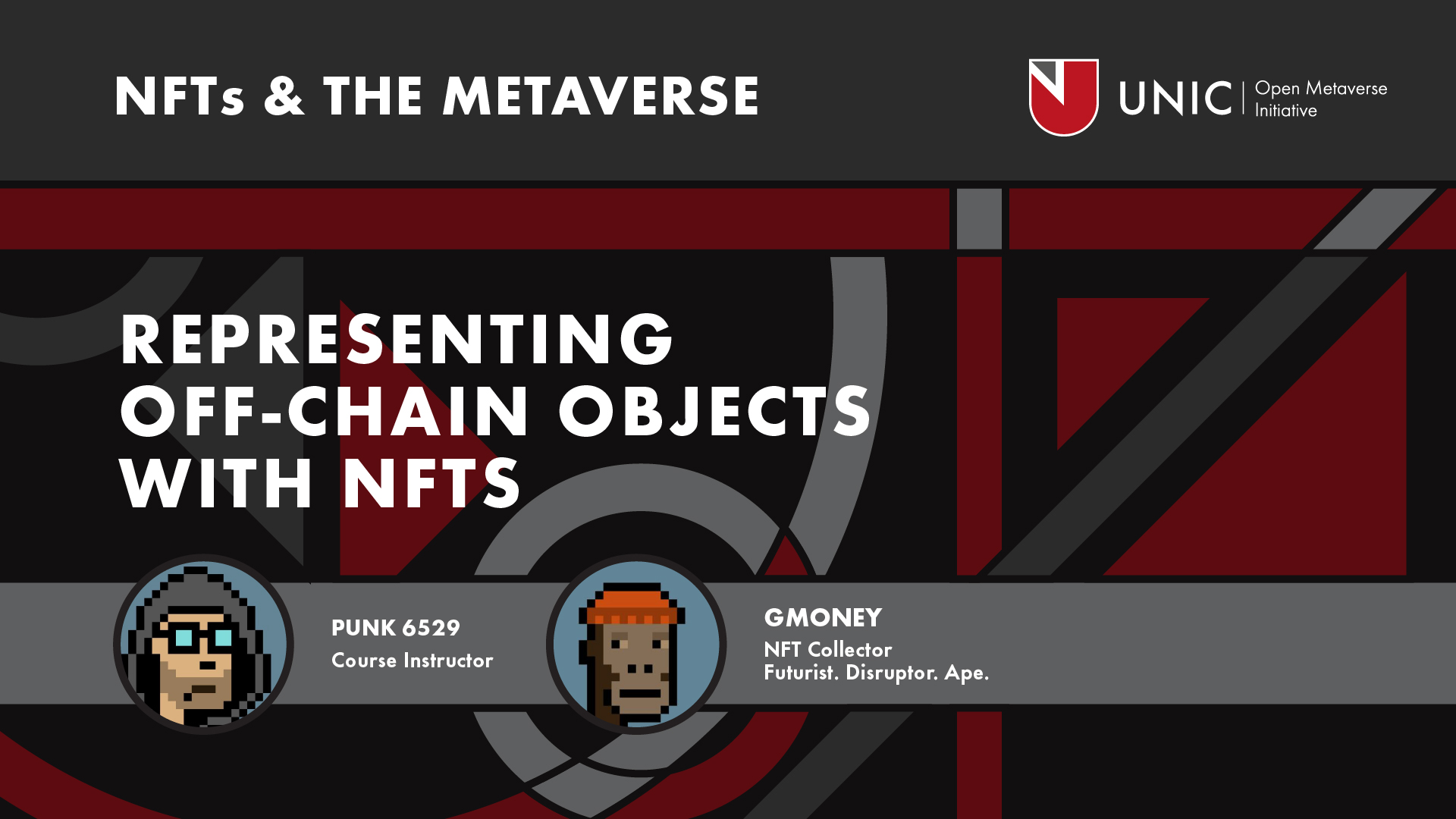 Lecture Video: Representing Off-chain Objects with NFTs