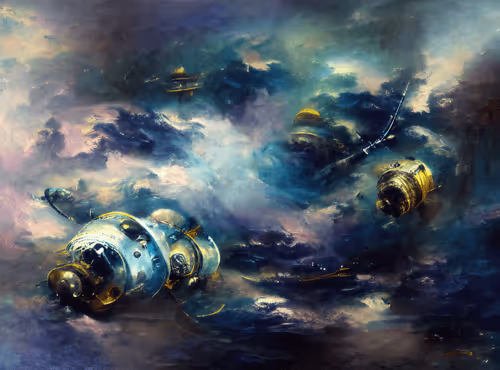 Ancient Satellite Crashed in The Sea