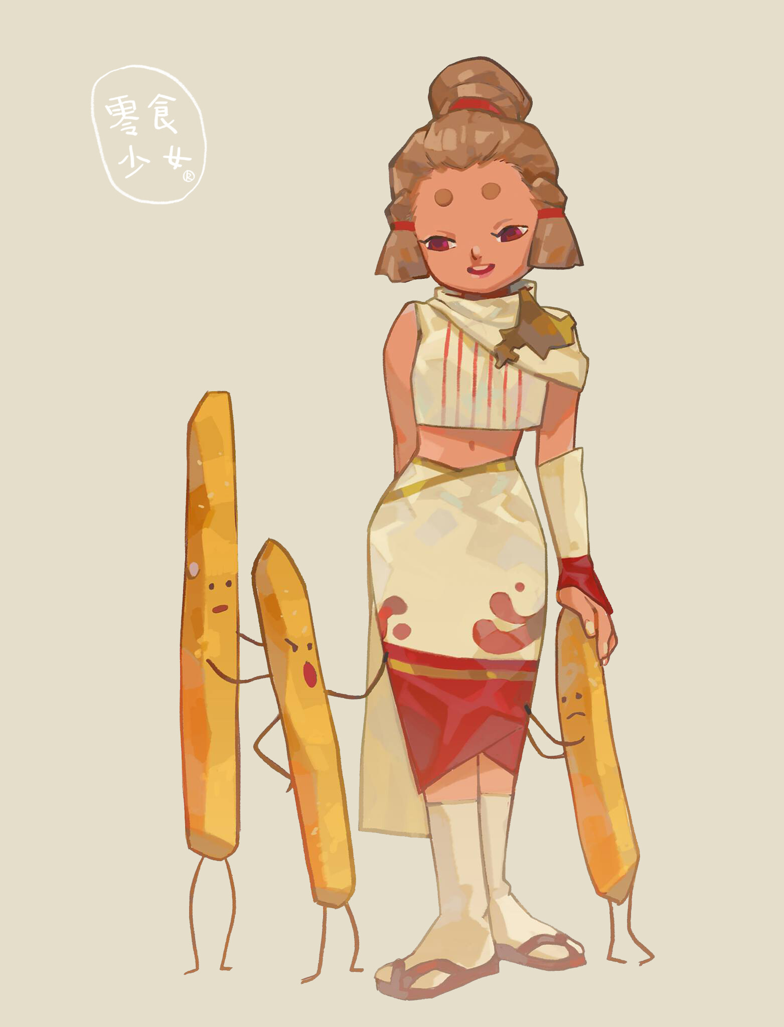 SNACKS GIRL_#006 Three Brothers of French Fries