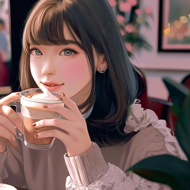 カフェ女子　NO.12