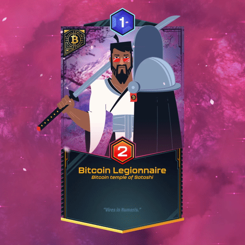 RARE (№ 1) - Bitcoin Legionnaire