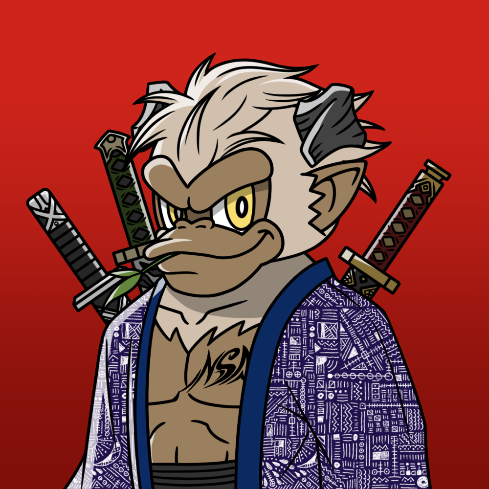 Neo Samurai Monkey #1476