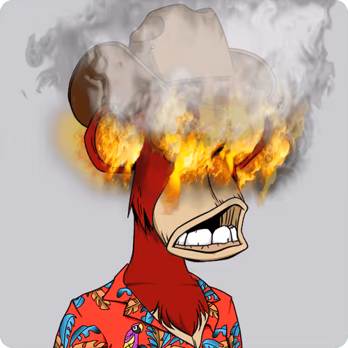 BURNING APE #5219
