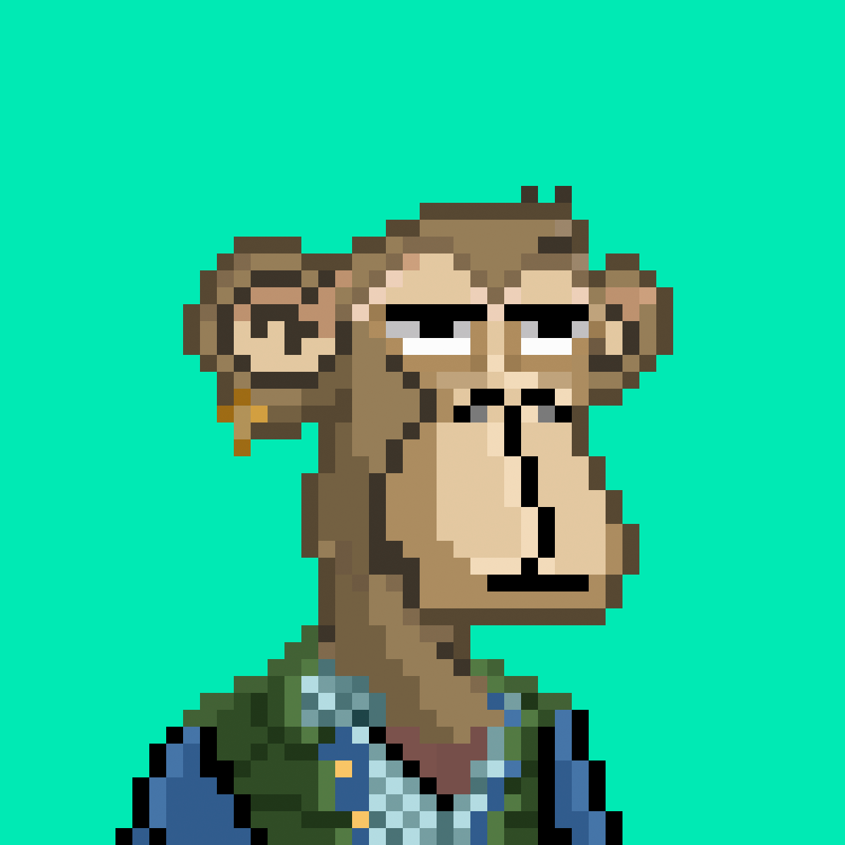 The Pixelated Apes  #4835