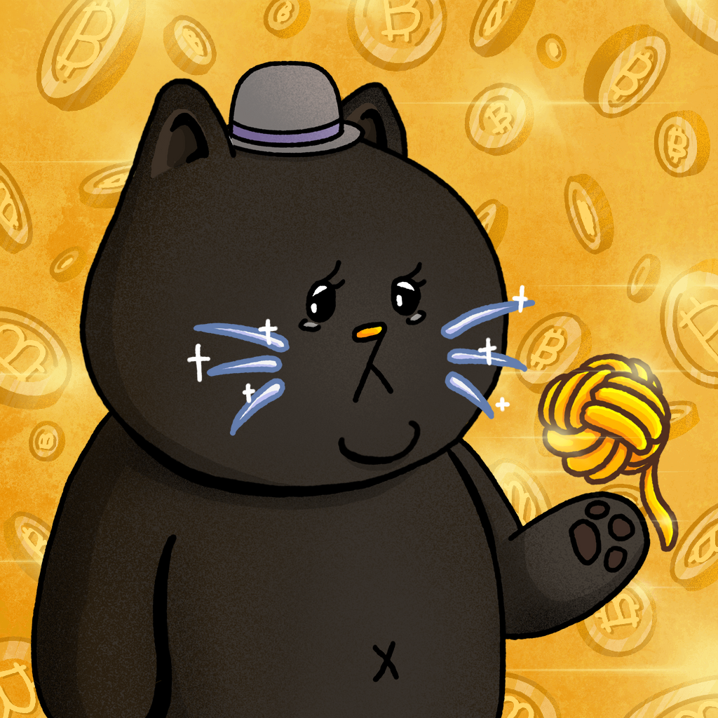 Rich Sad Cat #1500