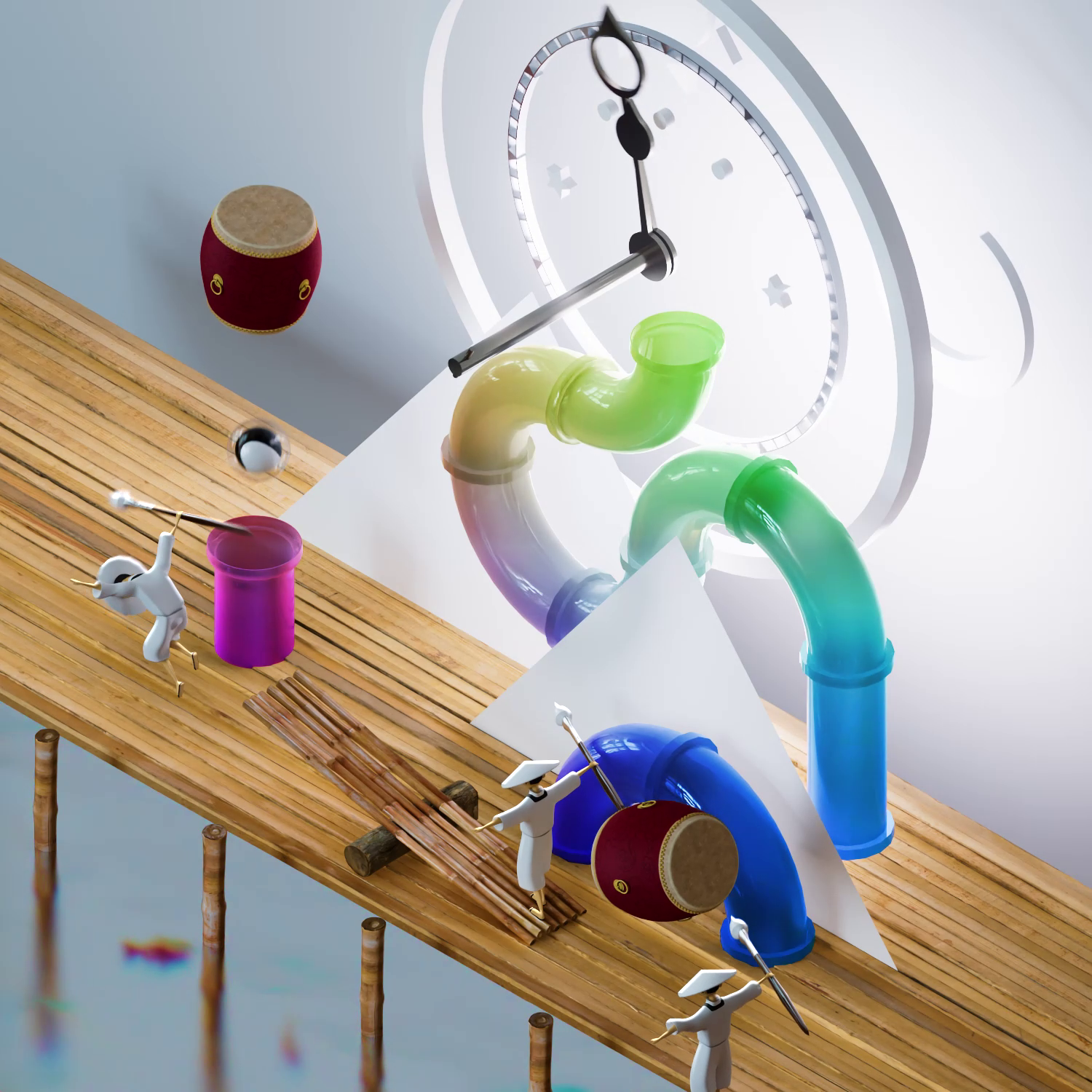 Colors of time - Isometric