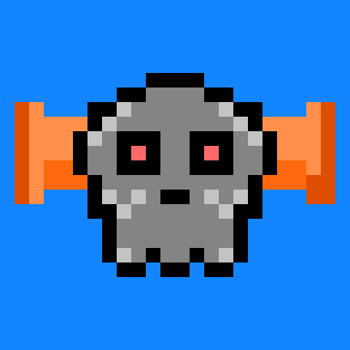 Kawaii SKULL #7838