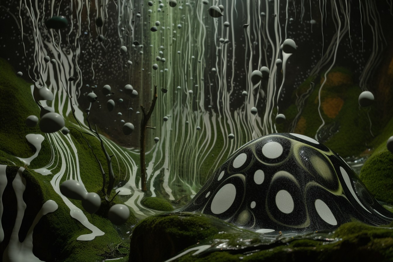 Polka Dot Landscape #91