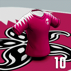 Qatar Home Jersey 10