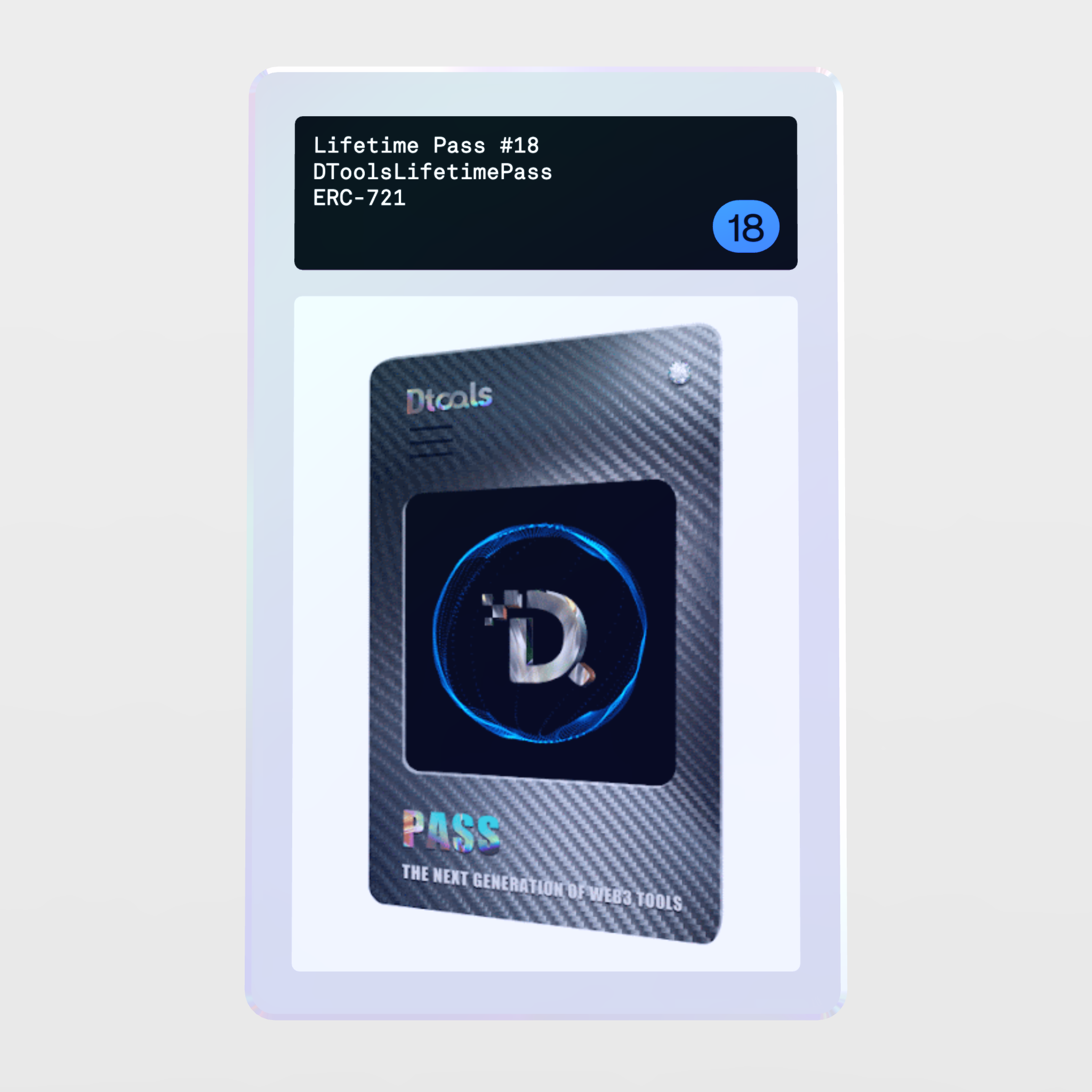 Minter Token - DToolsLifetimePass #18