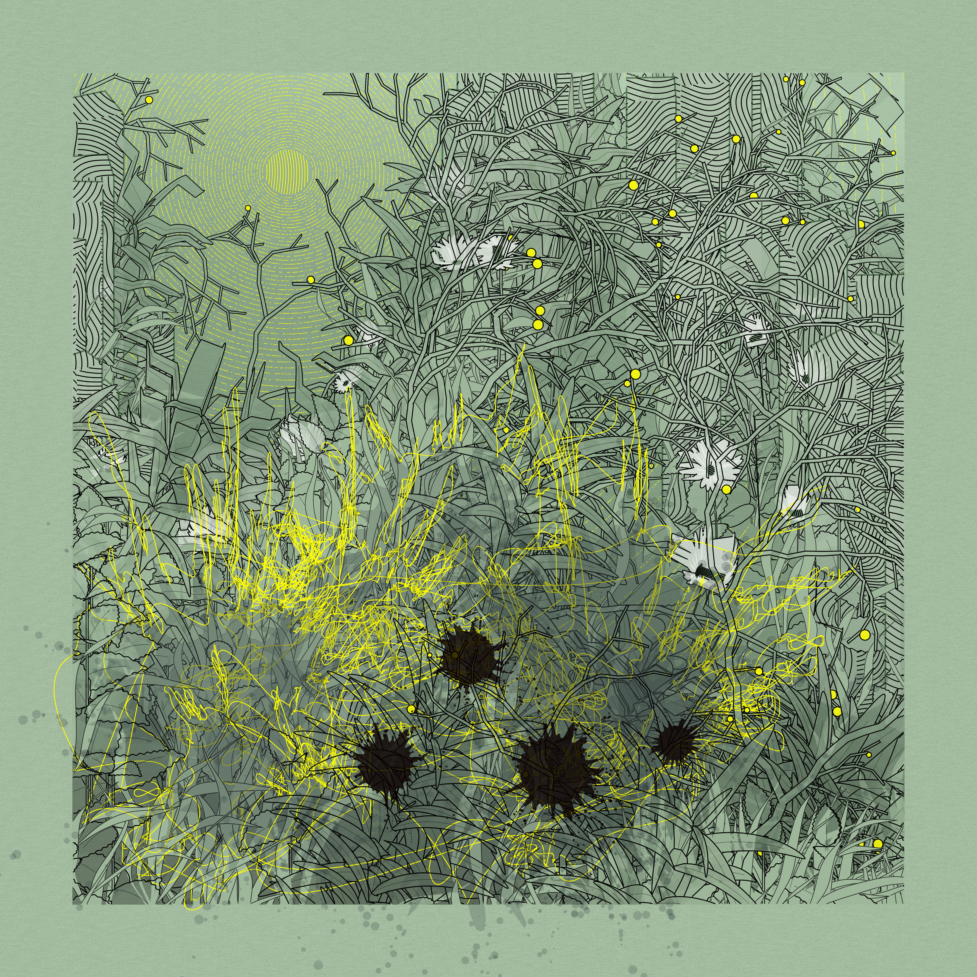 Landscape with Carbon Capture #10033