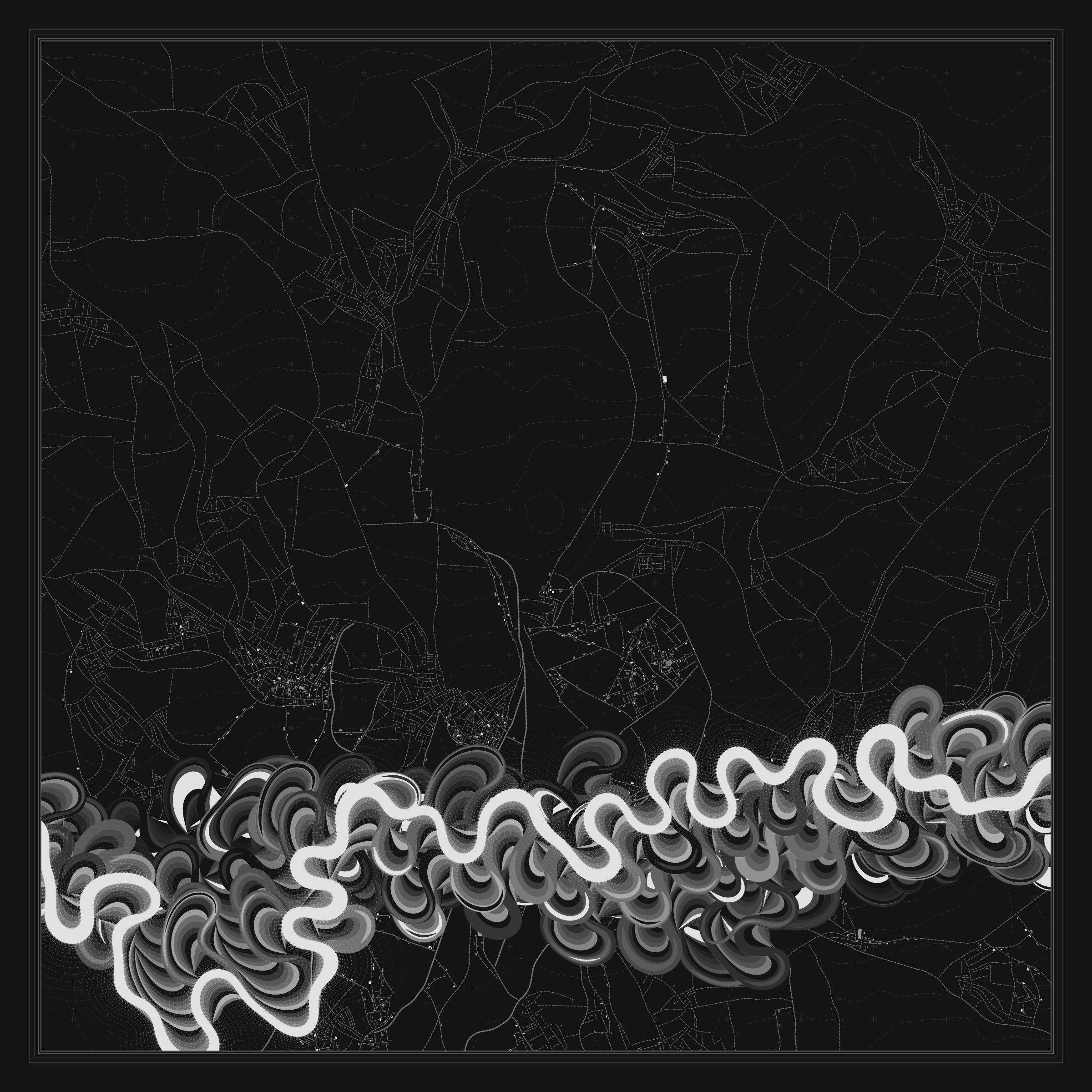 Ancient Courses of Fictional Rivers #295