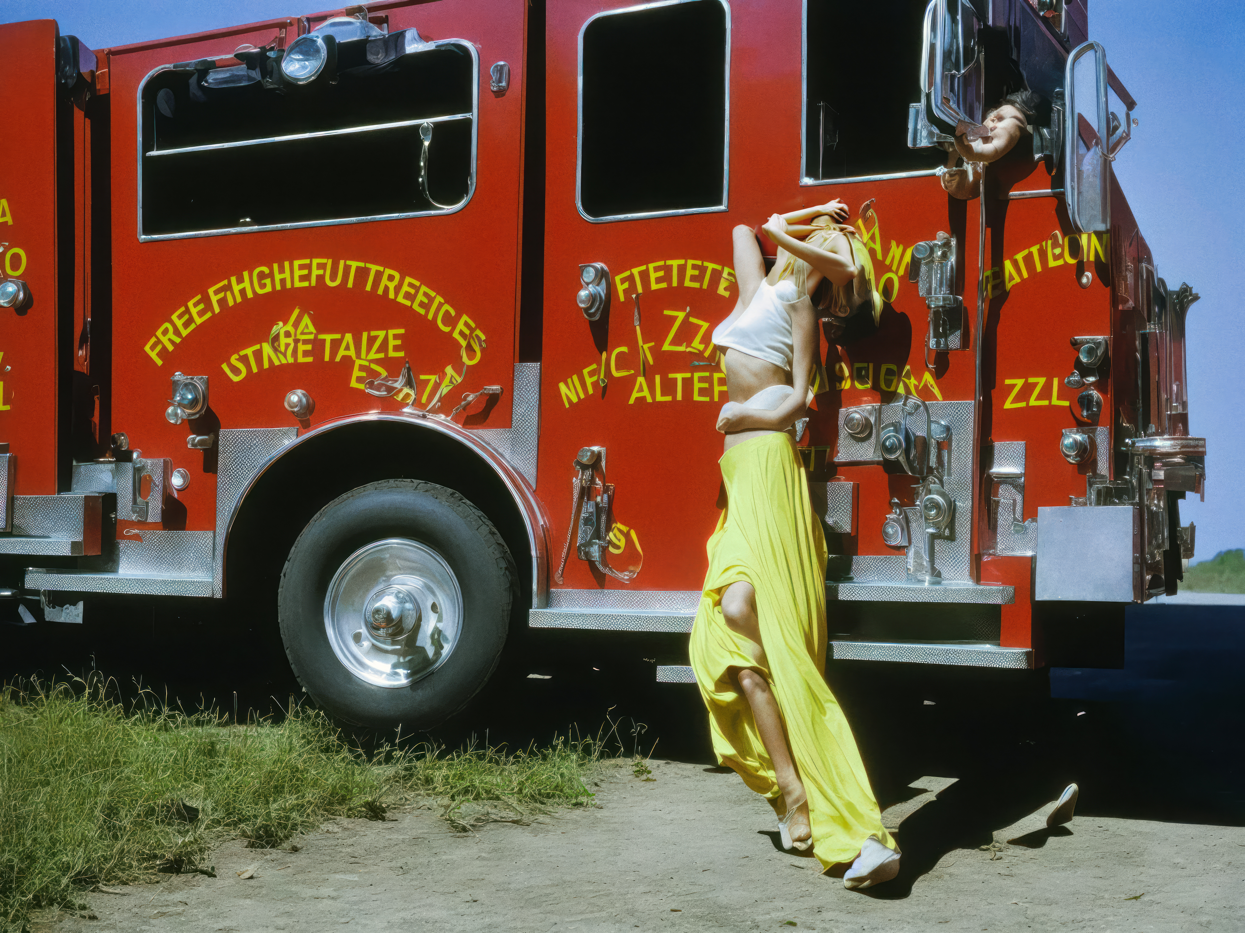 Fire House Pin-Up