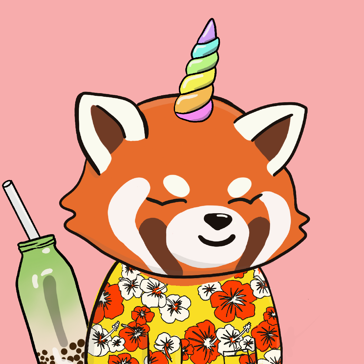 Okay Red Panda #7202