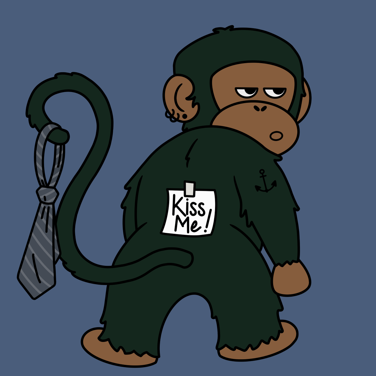 Kiss Me Monkey #5008