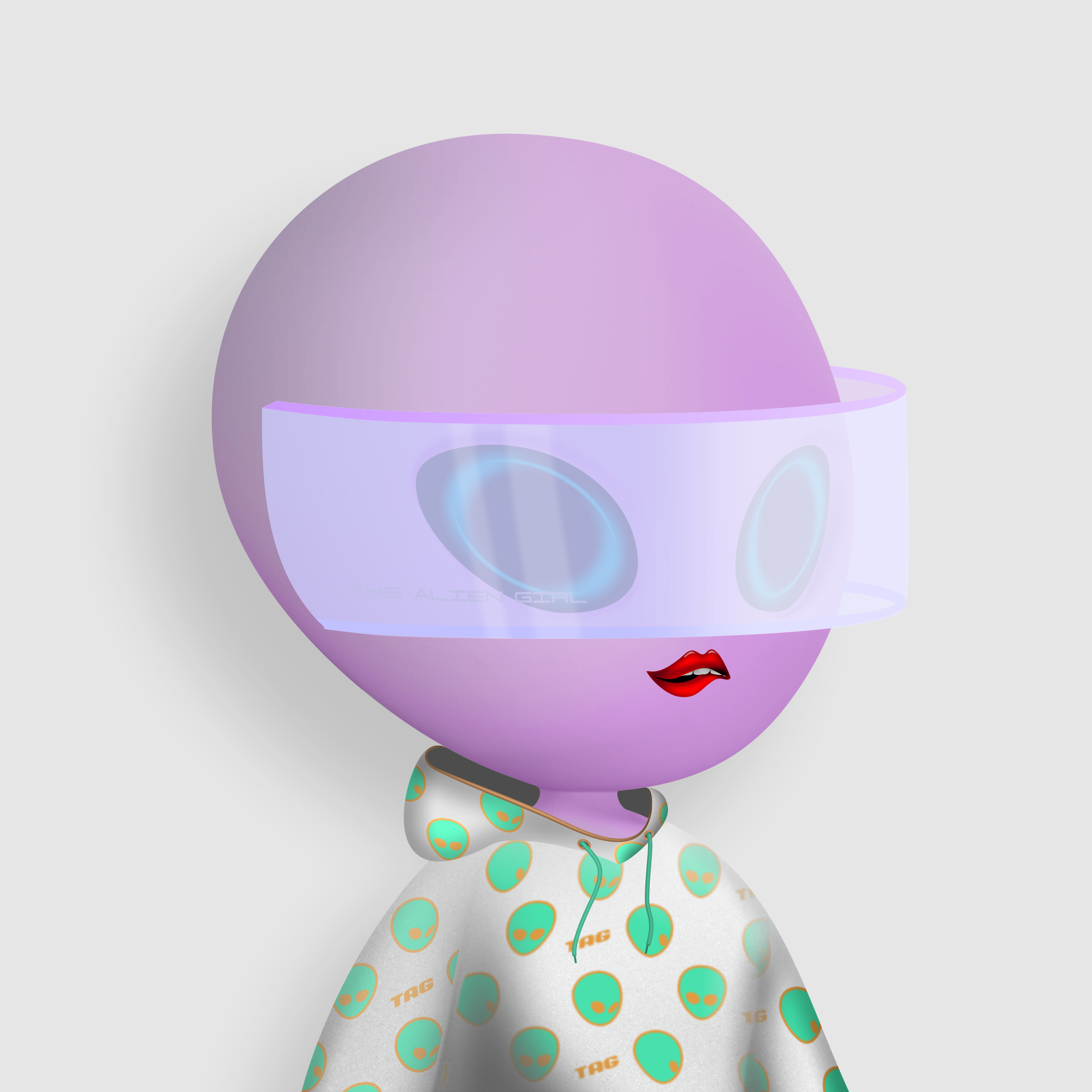 Alien Girl 800