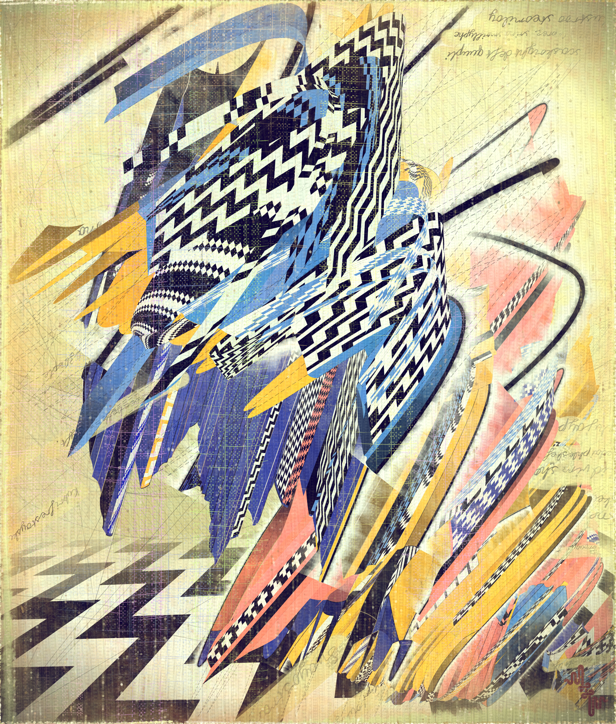 Amplitudes of Canvas #204