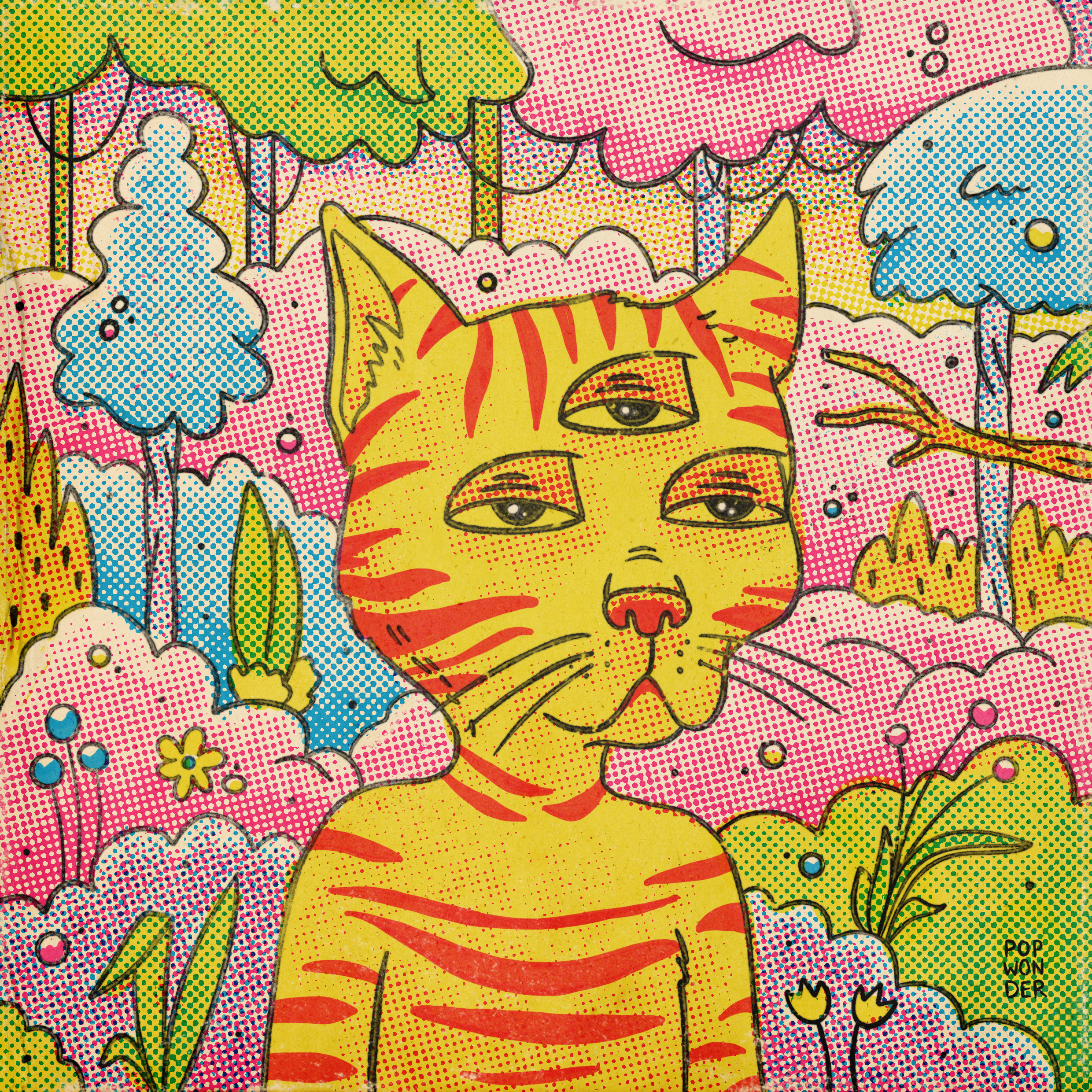 Gutter Cat #871 // Pop Wonder Remix