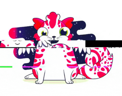 CryptoKitties FlapFlap Glitch Art