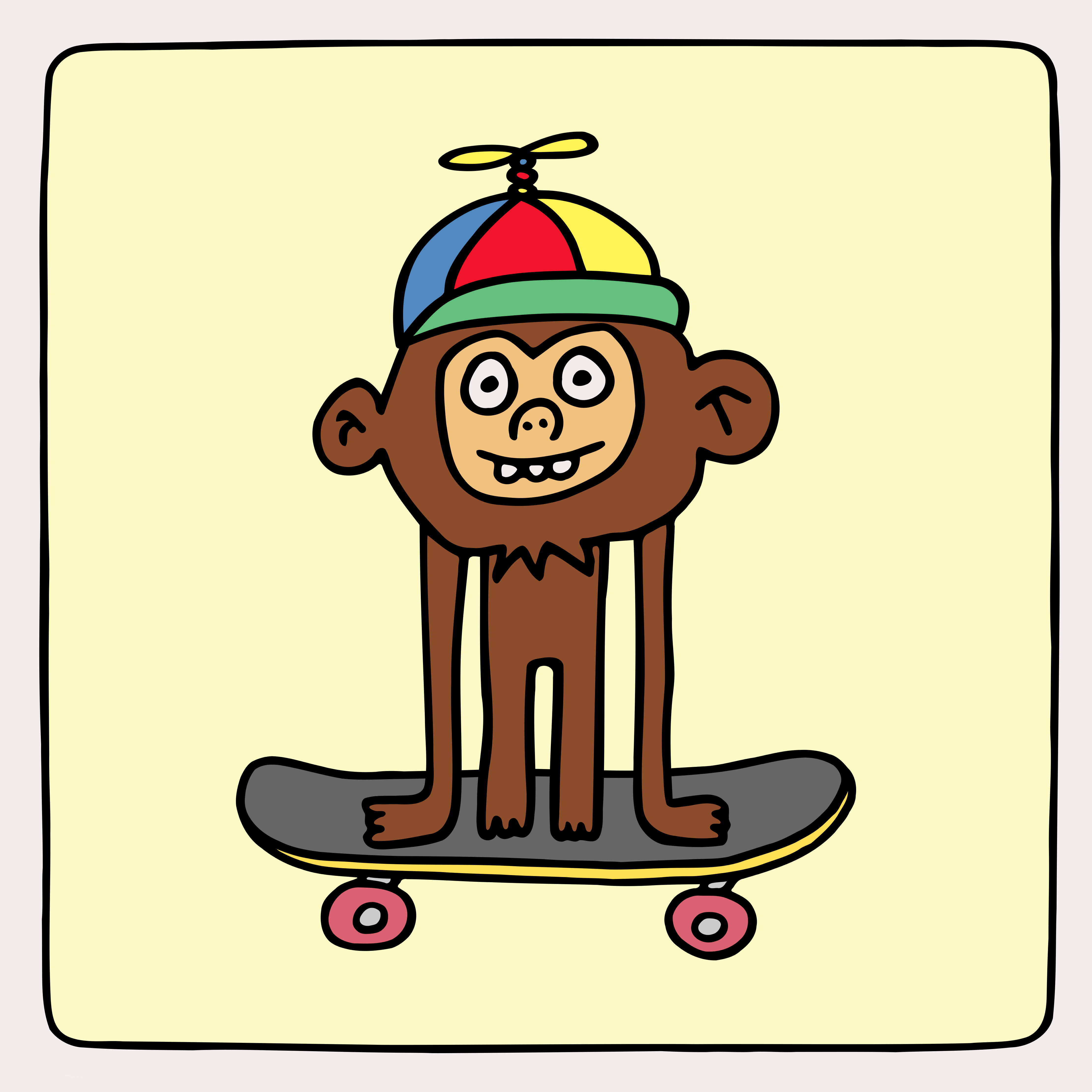 Skater Monkey
