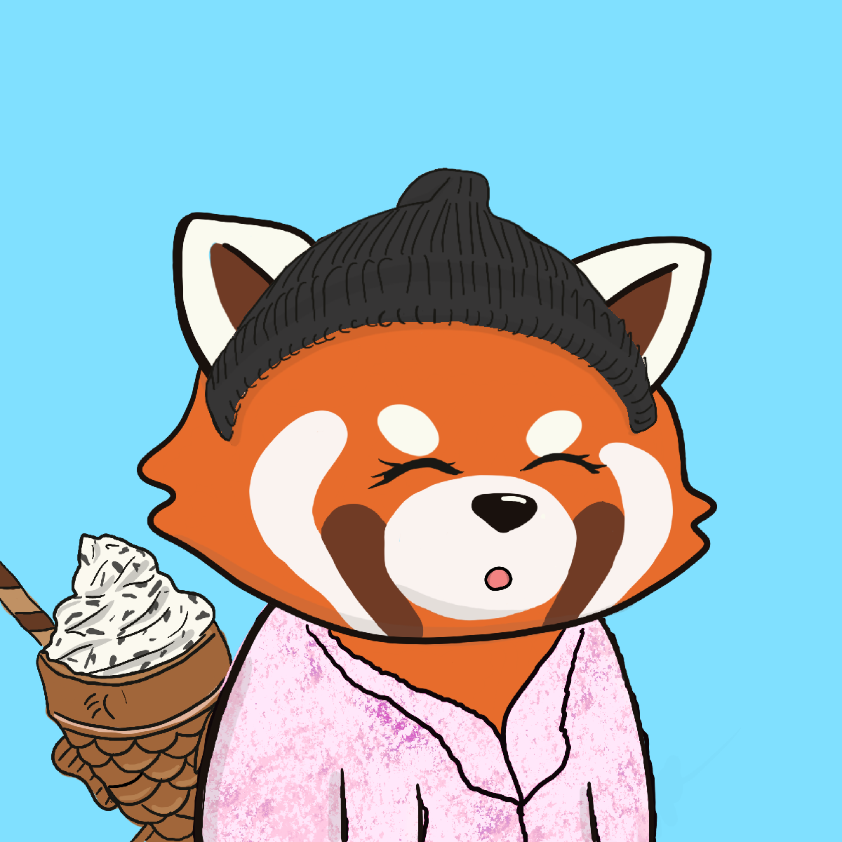 Okay Red Panda #7241