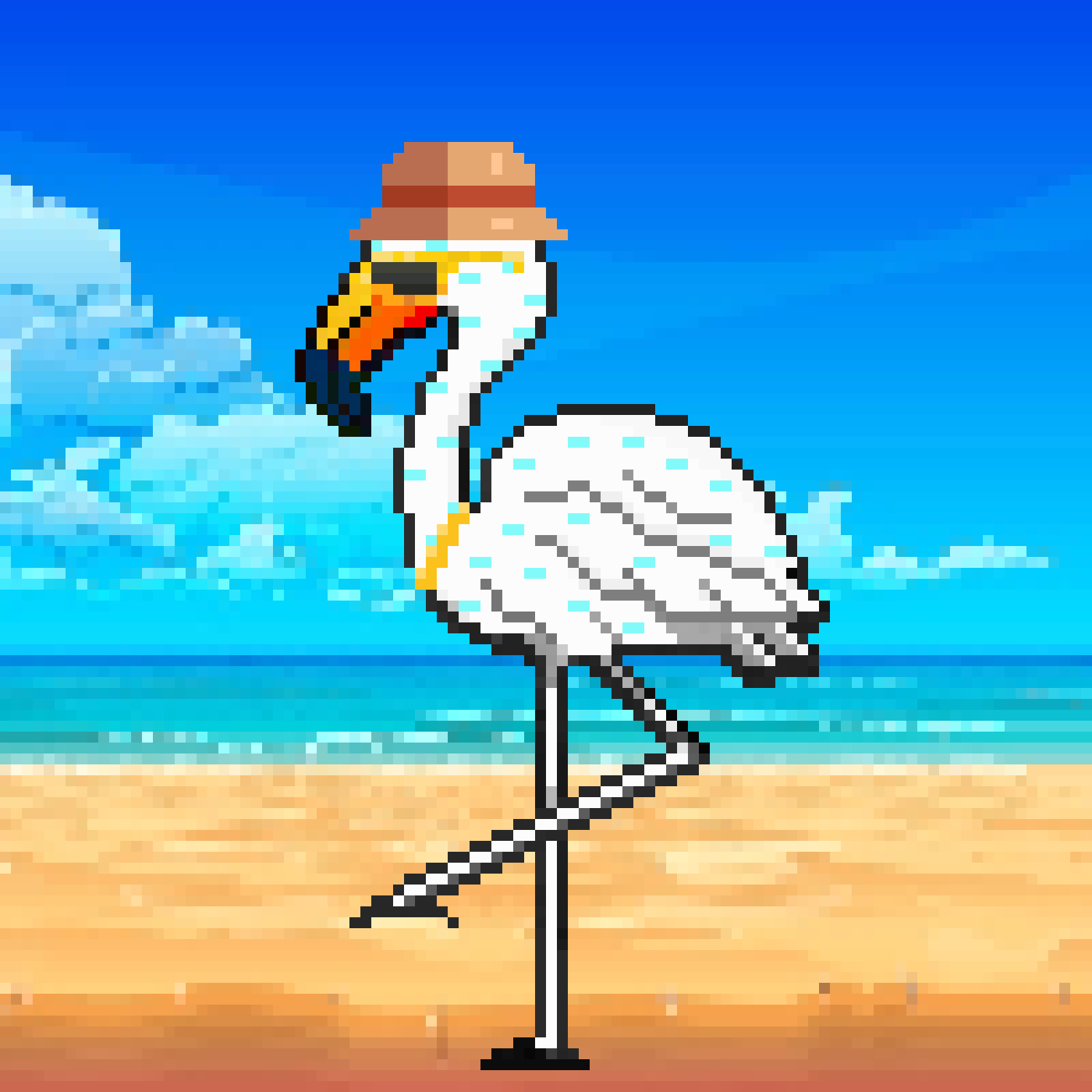 Klintmoor Crypto Flamingos #997