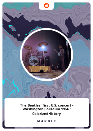 The Beatles' first U.S. concert - Washington Coliseum 1964 : ColorizedHistory