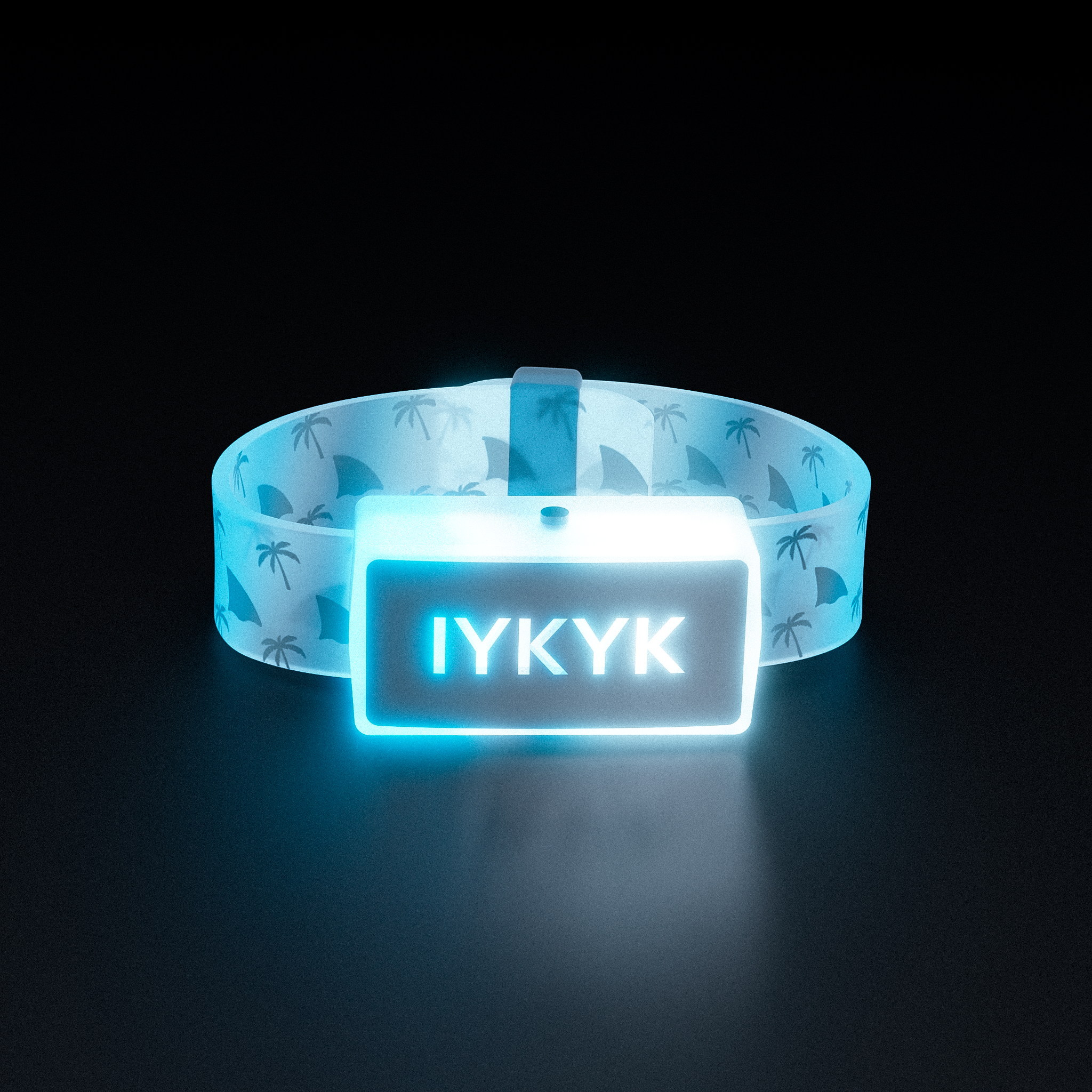 Fin's Wristband - Ice