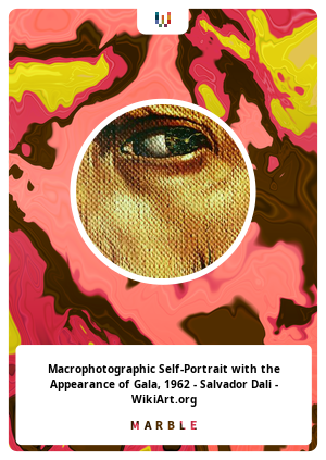 Macrophotographic Self-Portrait with the Appearance of Gala, 1962 - Salvador Dali - WikiArt.org