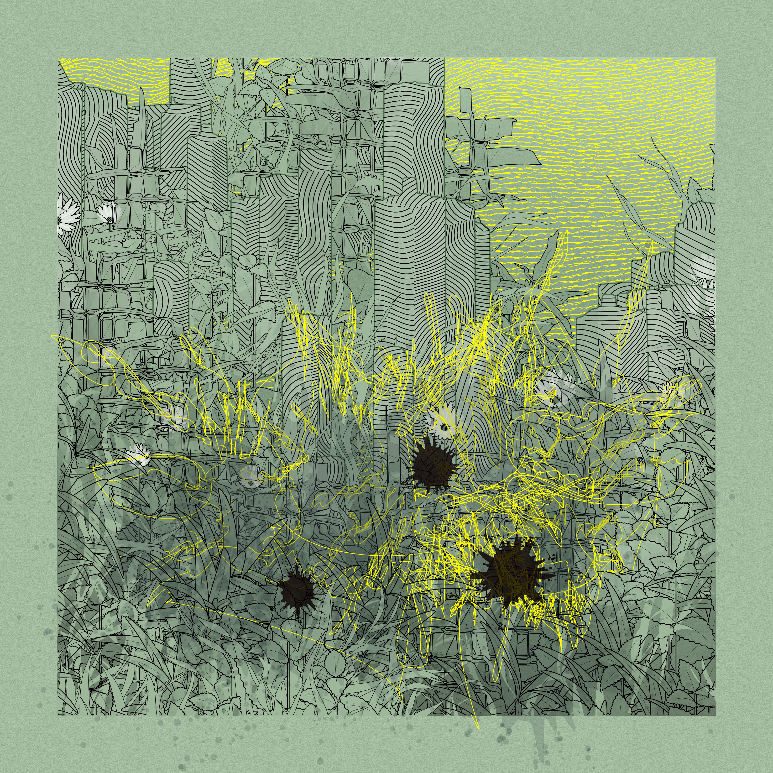 Landscape with Carbon Capture #1945
