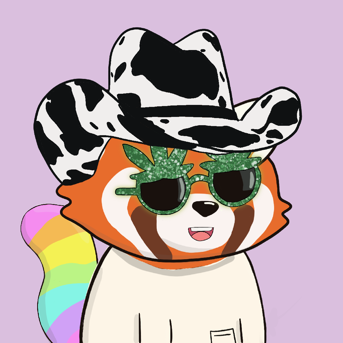 Okay Red Panda #7223
