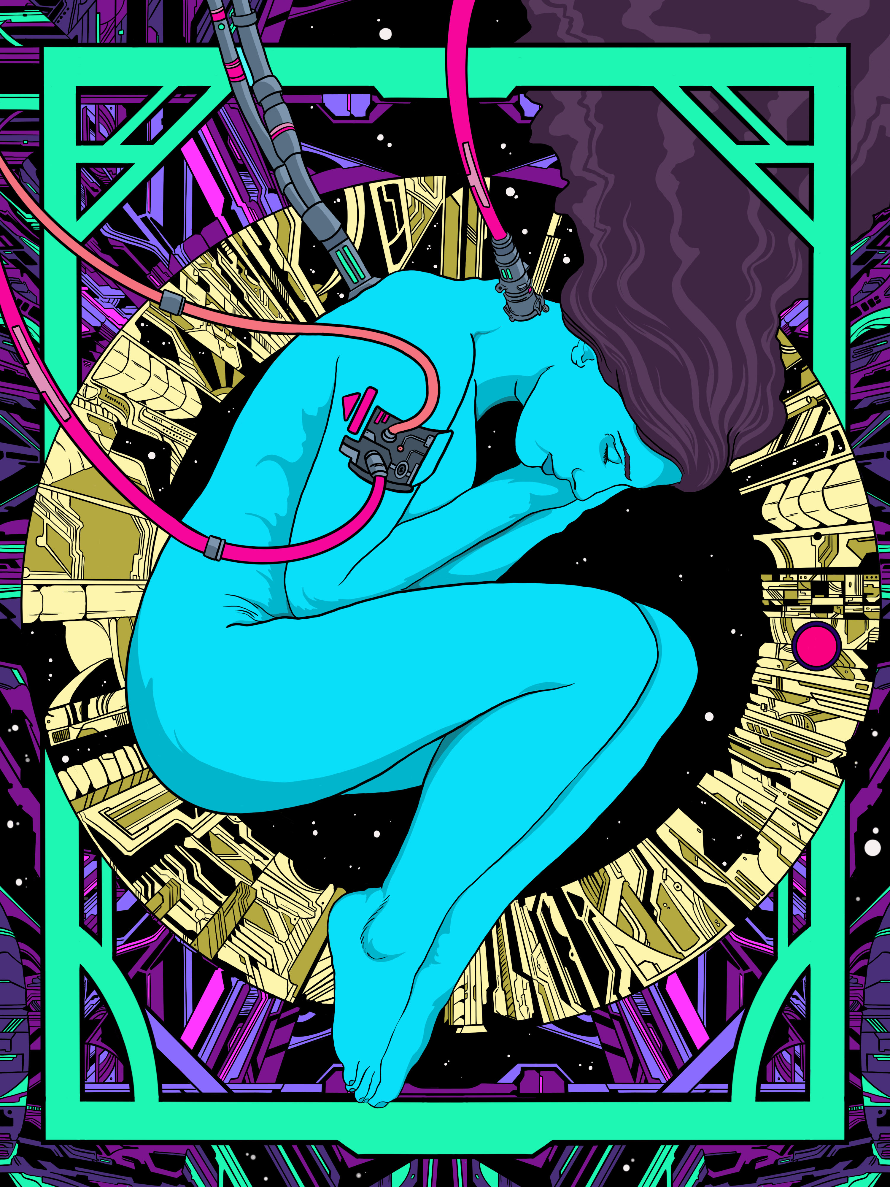 GRAC3 OF FAITH (Neon Original Still Variant) #8/50