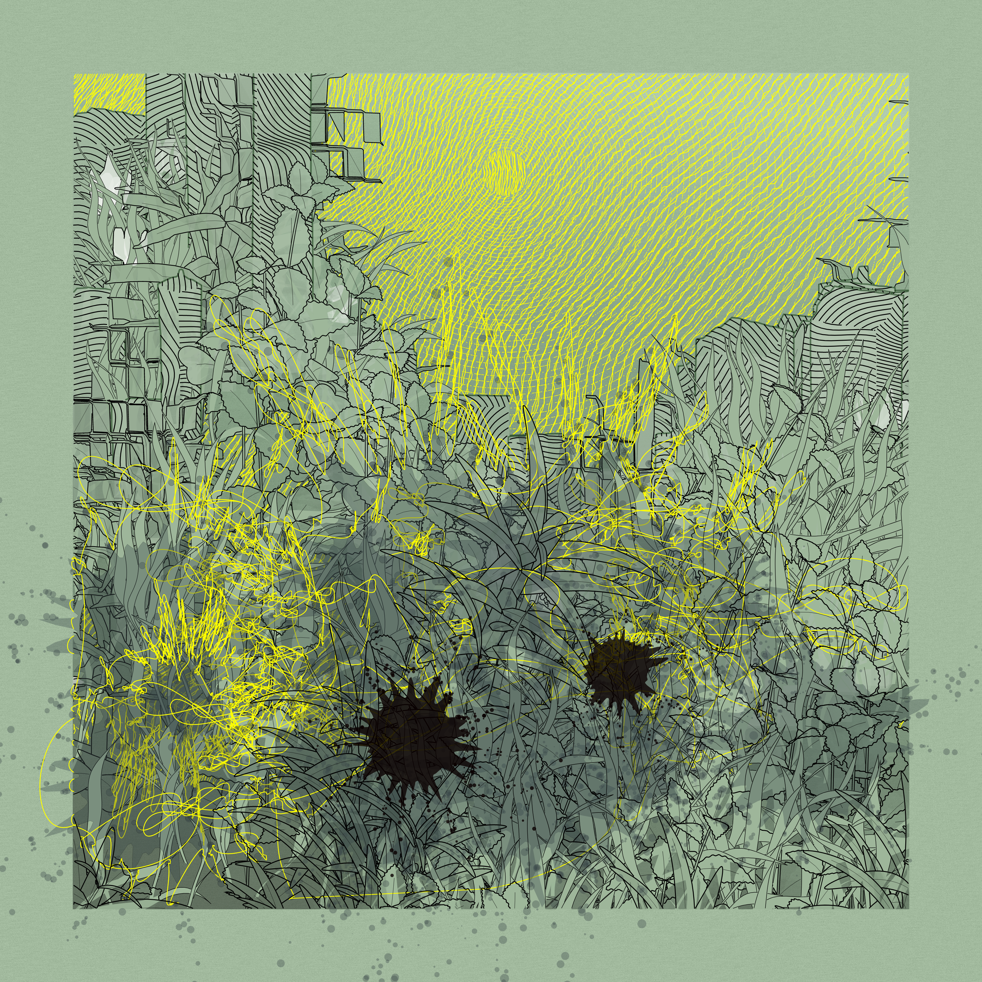 Landscape with Carbon Capture #1911