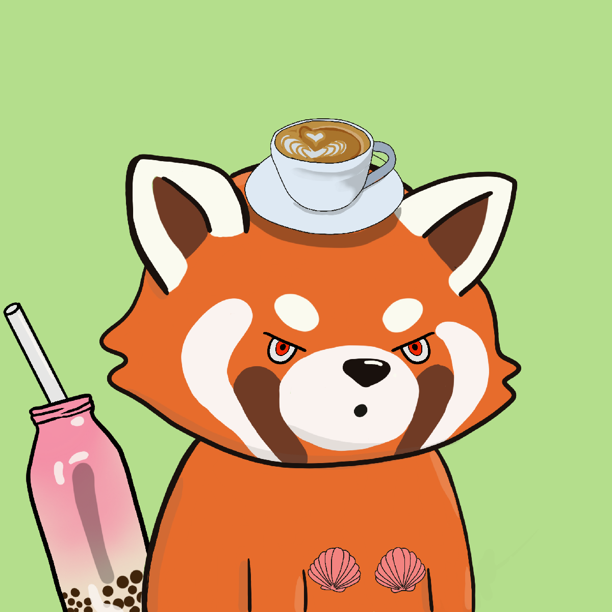 Okay Red Panda #6713