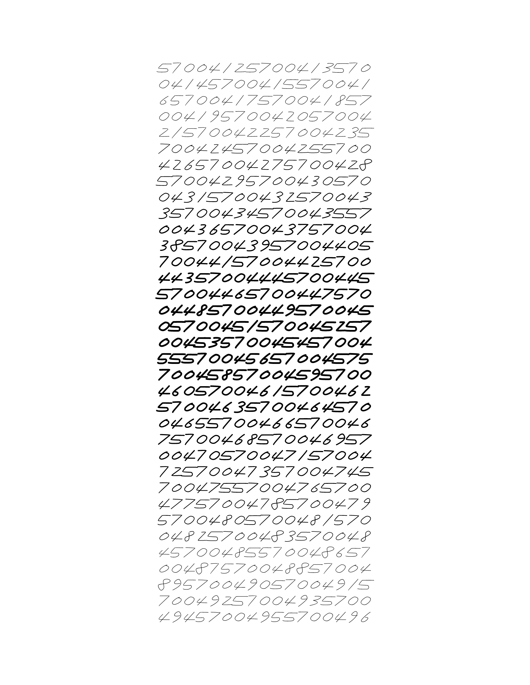 Endless (5,607,250 to Infinity) #303