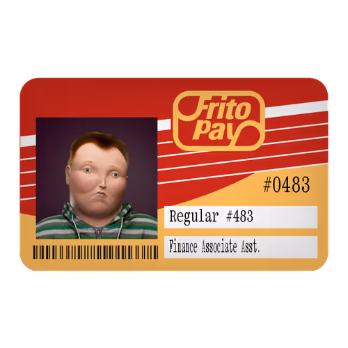 34 Ⓡ / week, Frito Pay