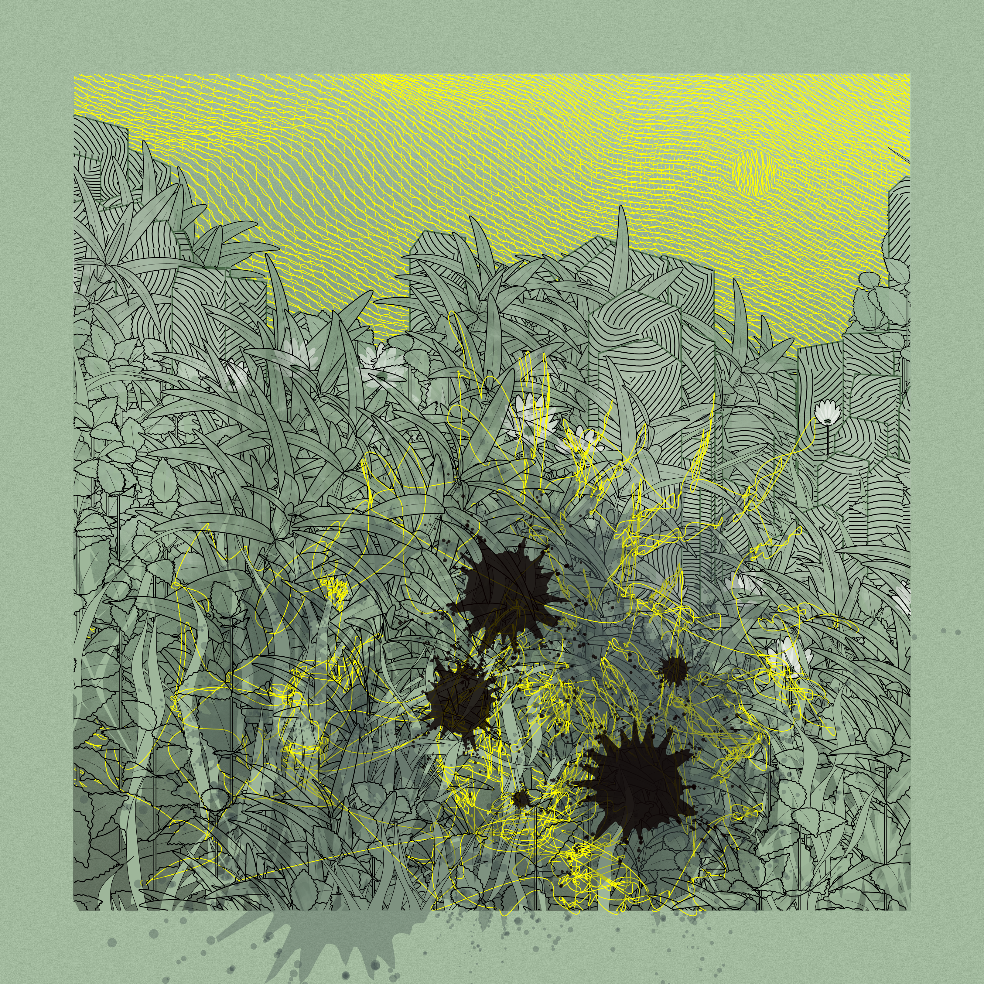 Landscape with Carbon Capture #5077