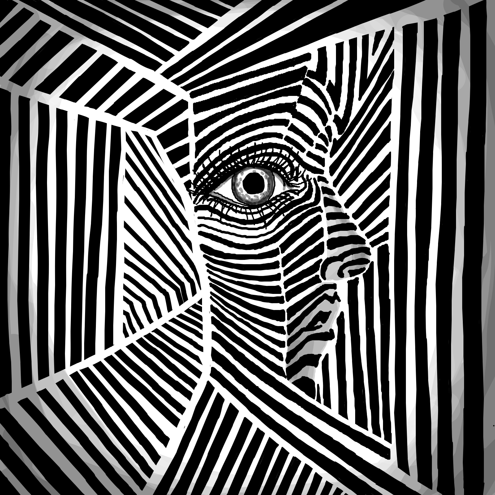 Striped Face – Art Gobbler Page 4101