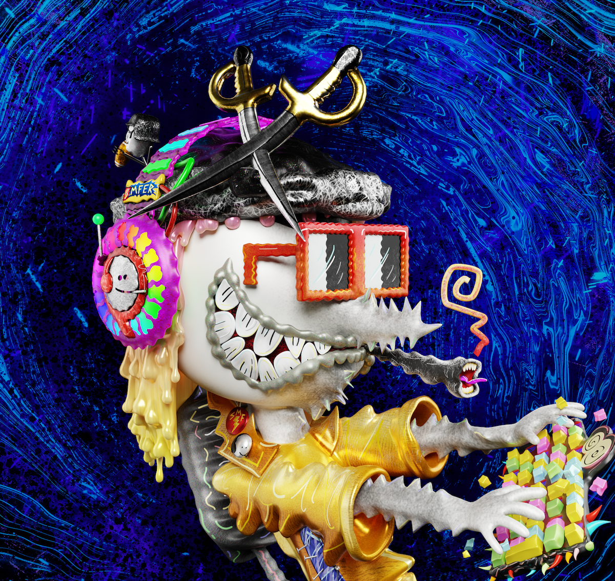 3D CREYZIES #1592