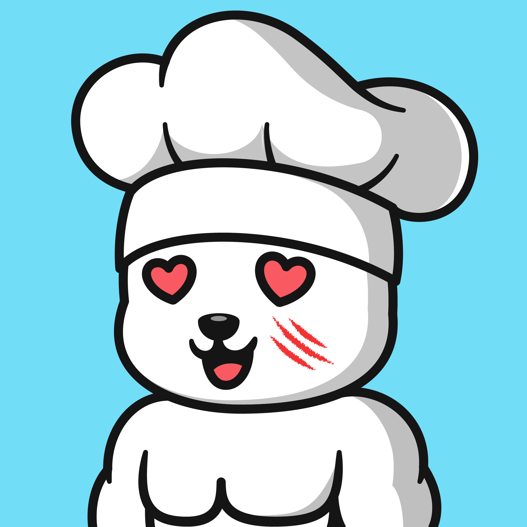 Winter Bear #8980