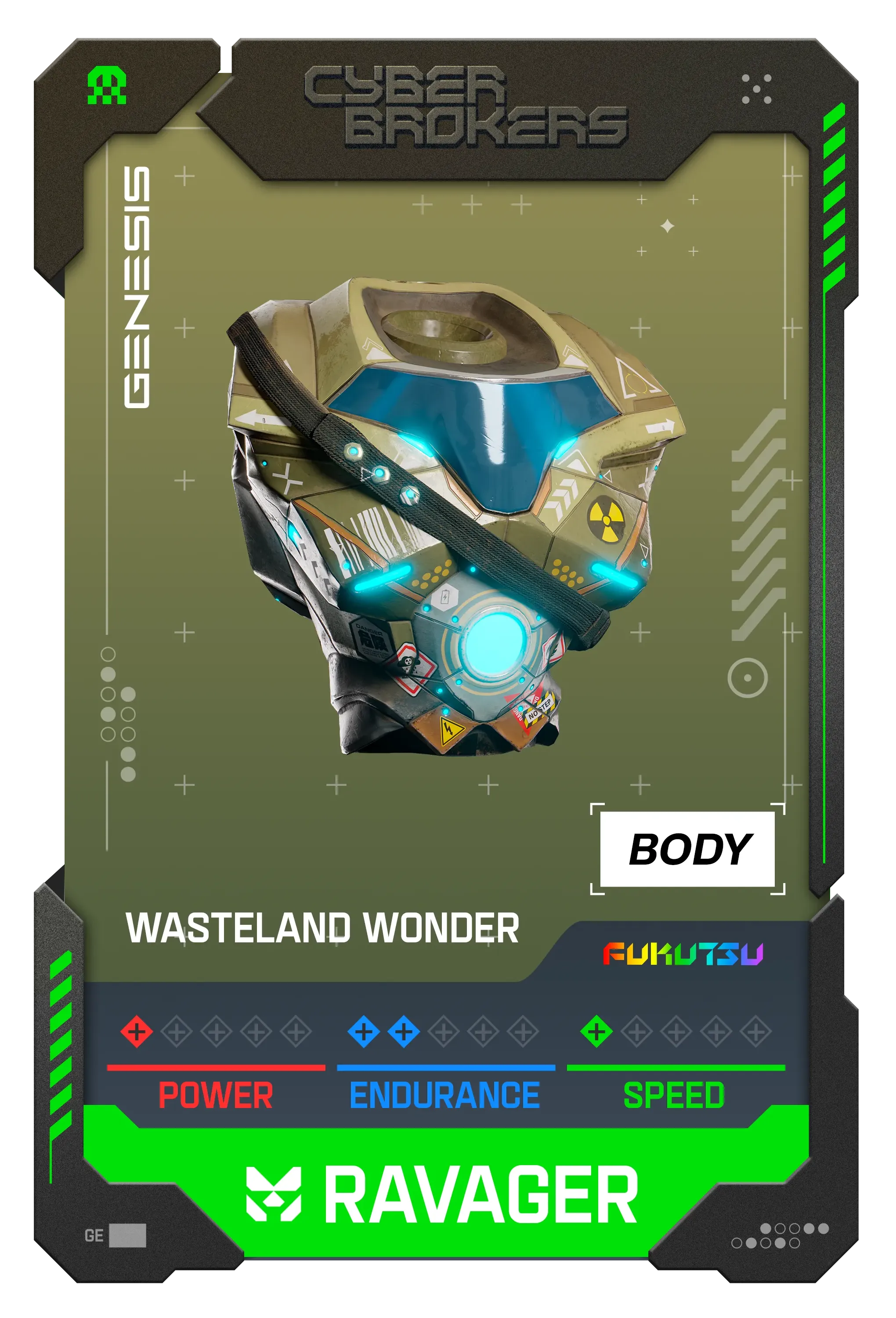Wasteland Wonder Ravager Body 
