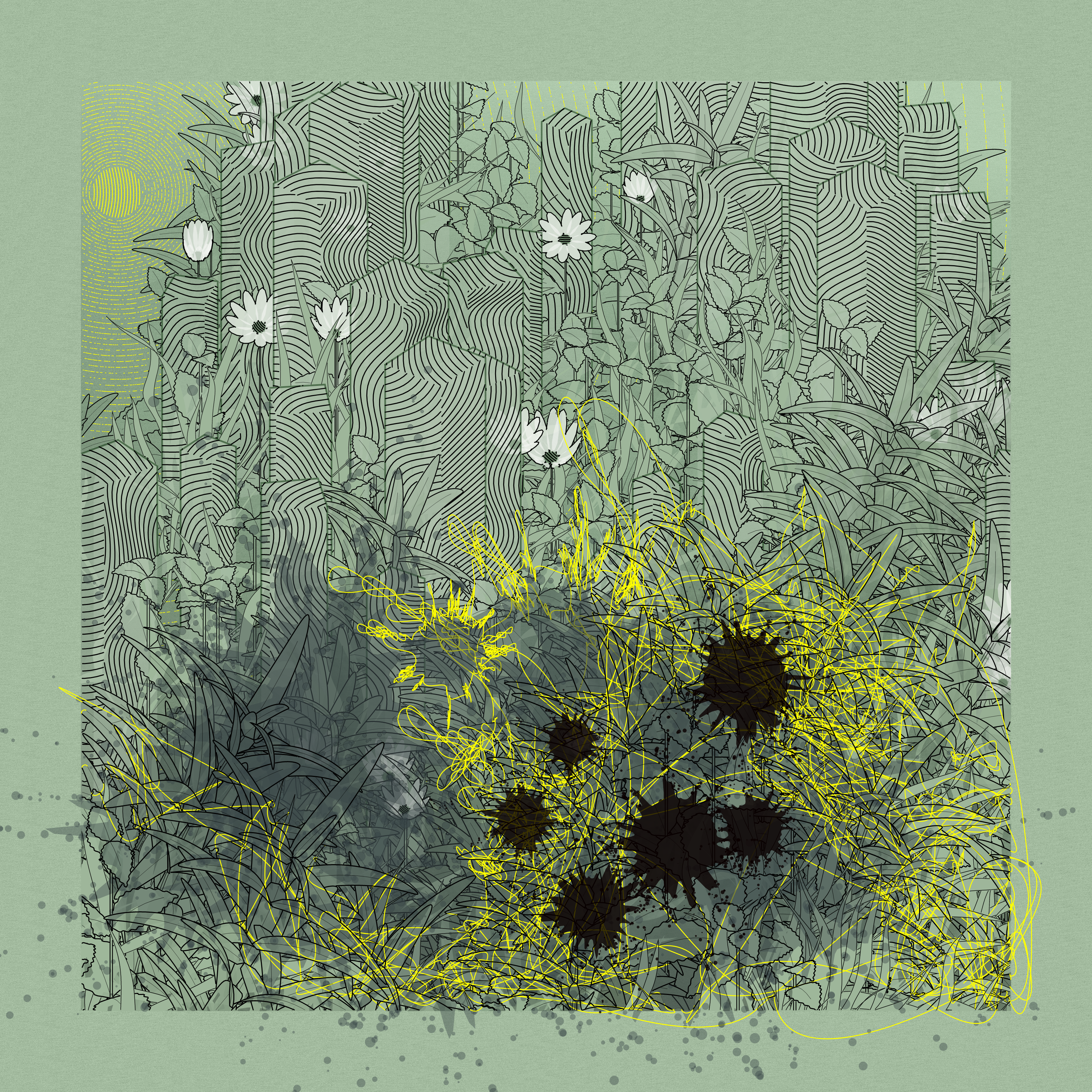 Landscape with Carbon Capture #2350
