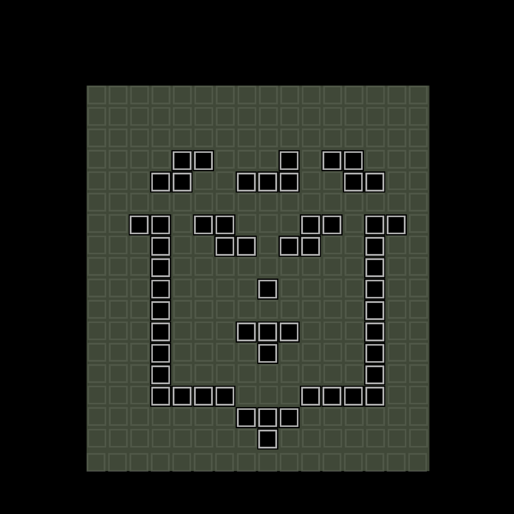 8-bit Block Face #4533