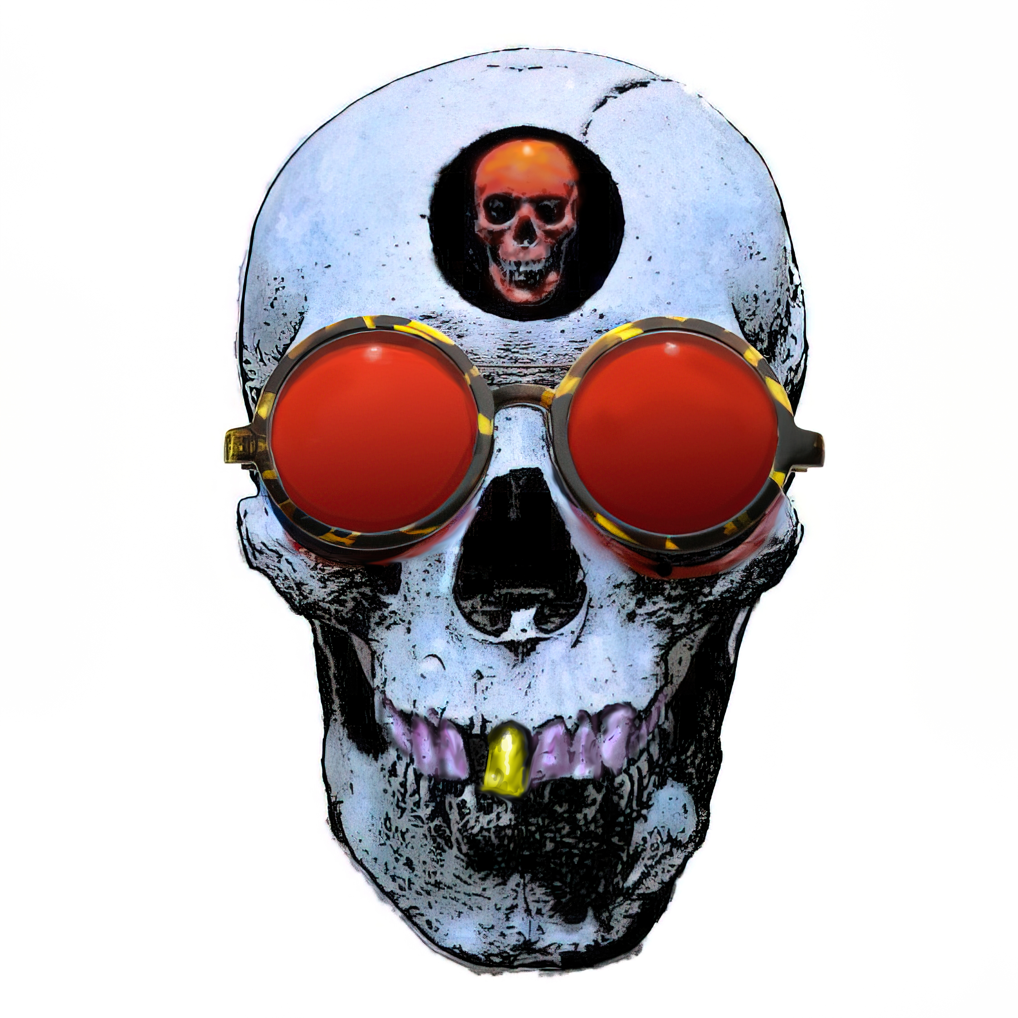 Shaded Skull Rounds