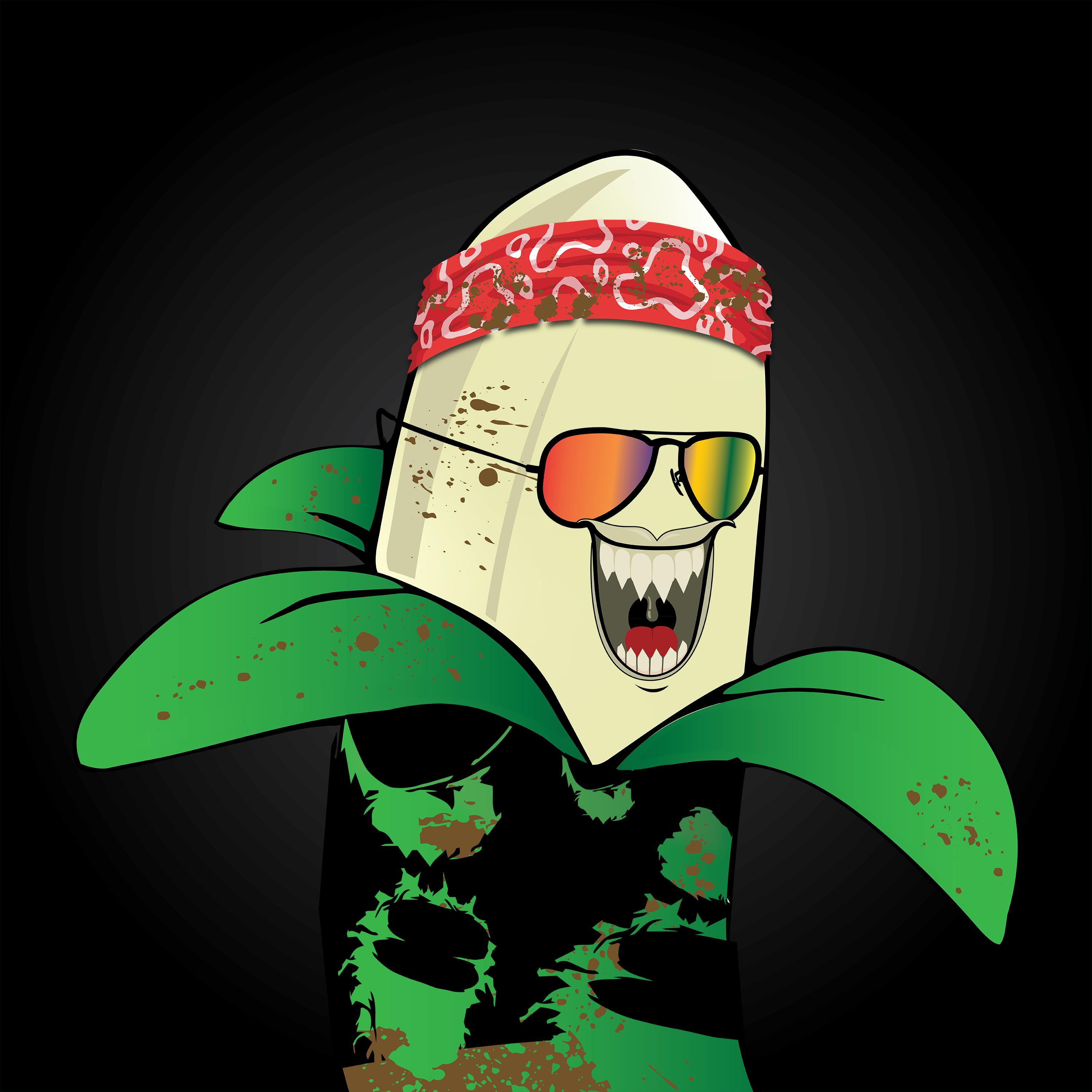 Zombie Banana Bunch #6362