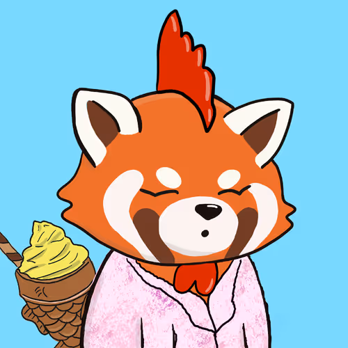 Okay Red Panda #7319