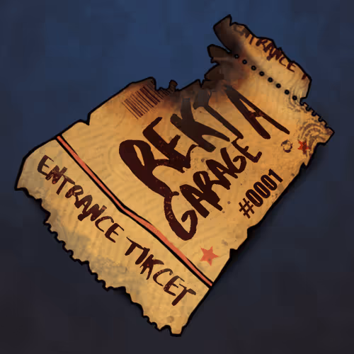 Rekt Garage Entrance Ticket #0662